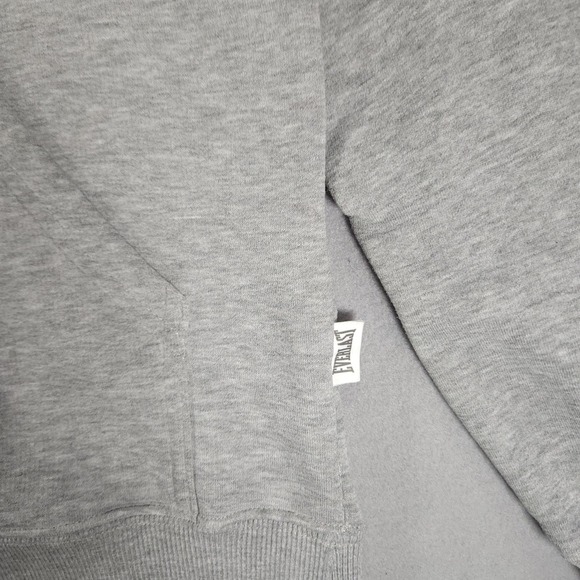Everlast Pullover Hoodie – Heather Gray – Size L – Boxing Athletic Streetwear - Picture 7 of 8